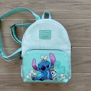 Loungefly Disney Stitch Backpack - Mint Green
